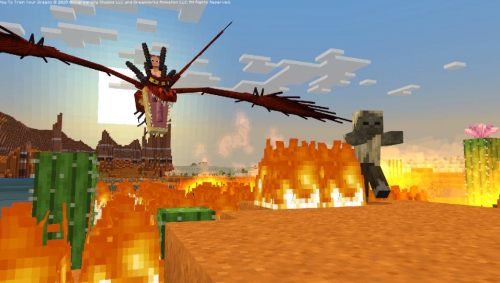 Minecraft How To Train Your Dragon