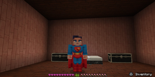Minecraft Superman Skin Pack
