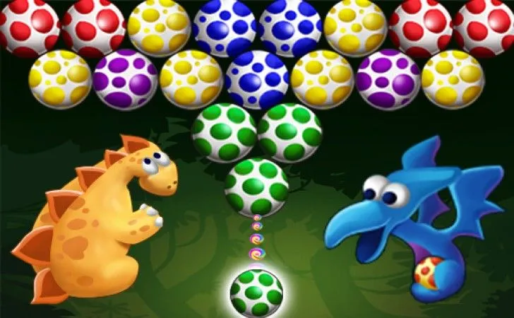 Dino Eggs Bubble Shooter